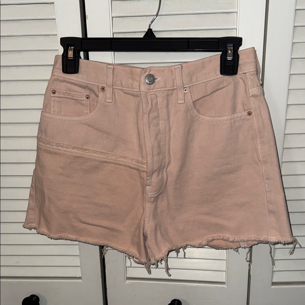 PacSun Light Pink Jean Shorts
